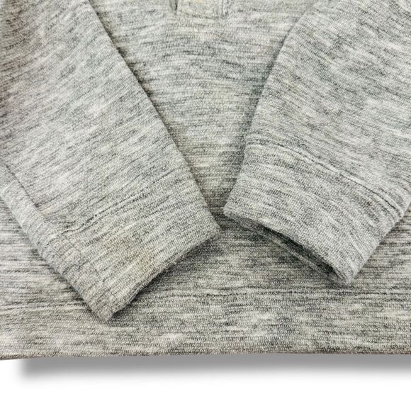 Abercrombie & Fitch Womens XS Cropped Sweater Long Sleeve Knit Gray - Picture 5 of 8